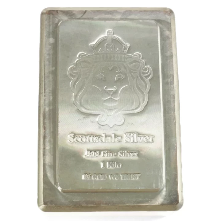 SV1000 純銀インゴットペンダント　1,000g