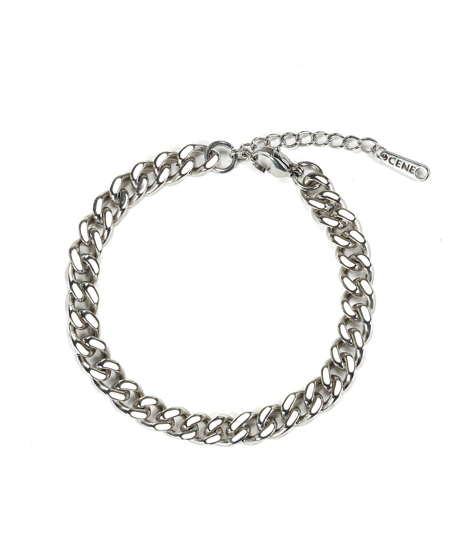 シルバーチェーンブレスレット
